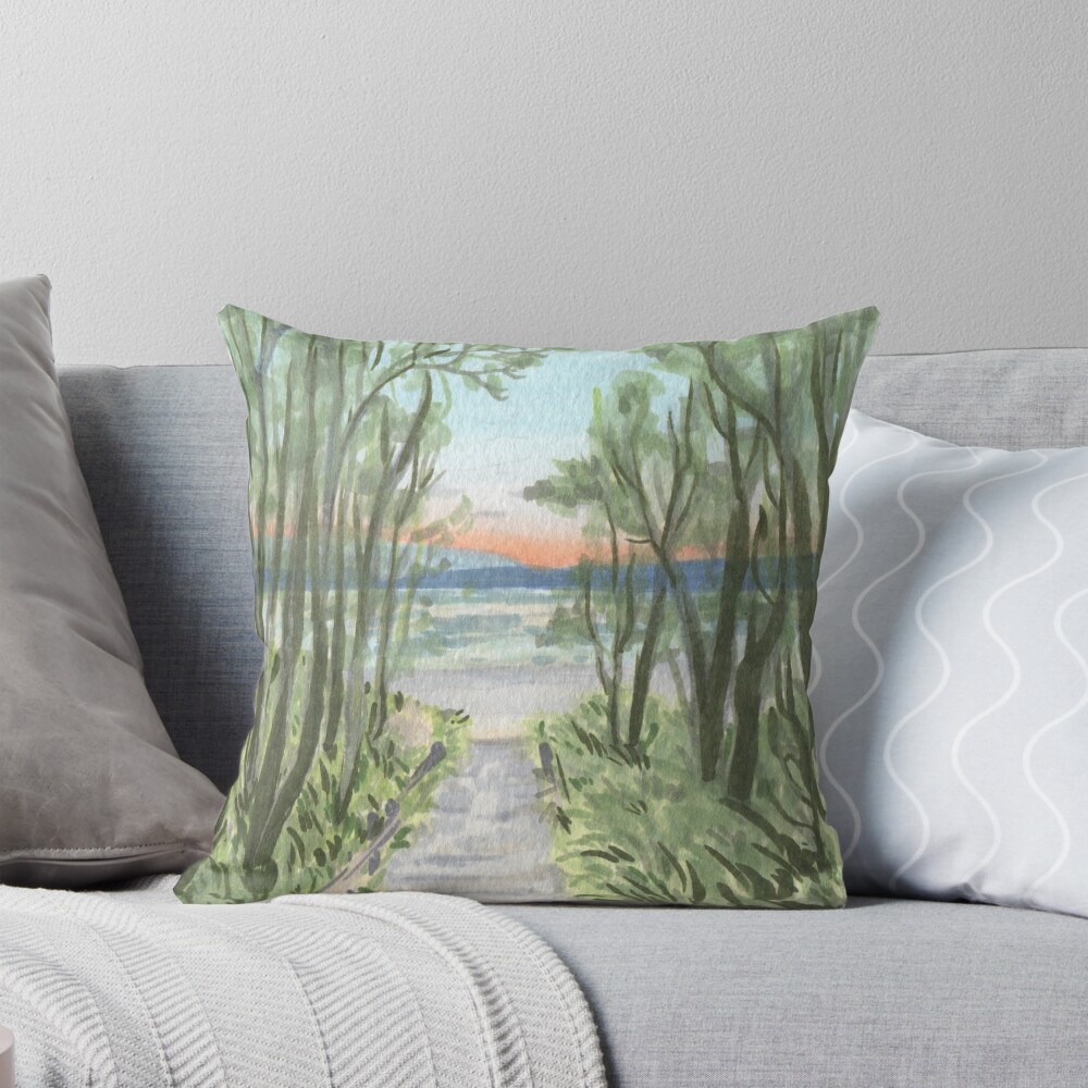 Item preview, Throw Pillow designed and sold by ddanyen.