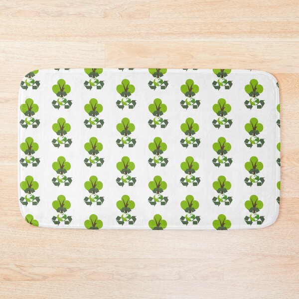 Item preview, Environmental Friendly Green Eco Recycle Reuse Tile Pattern designed and sold by perfectpresents.