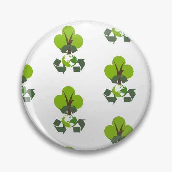 Item preview, Environmental Friendly Green Eco Recycle Reuse Tile Pattern designed and sold by perfectpresents.