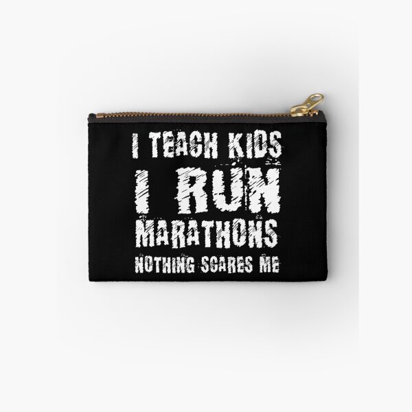 Item preview, I Teach Kids I Run Marathons  Runners Gift designed and sold by 2blackcherries.
