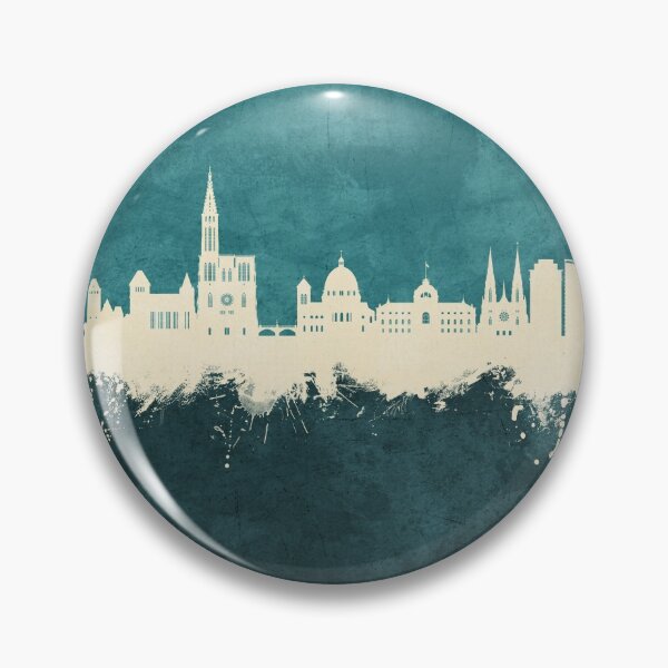 Item preview, Strasbourg France Skyline designed and sold by ArtPrints.
