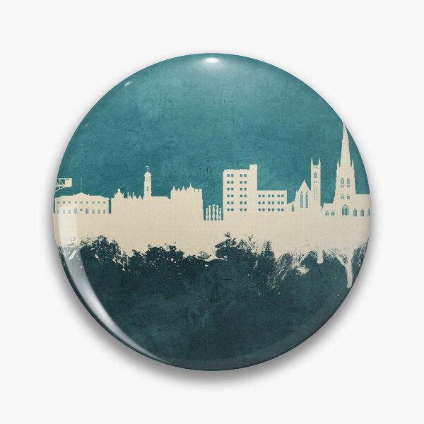 Item preview, Warrington England Skyline designed and sold by ArtPrints.