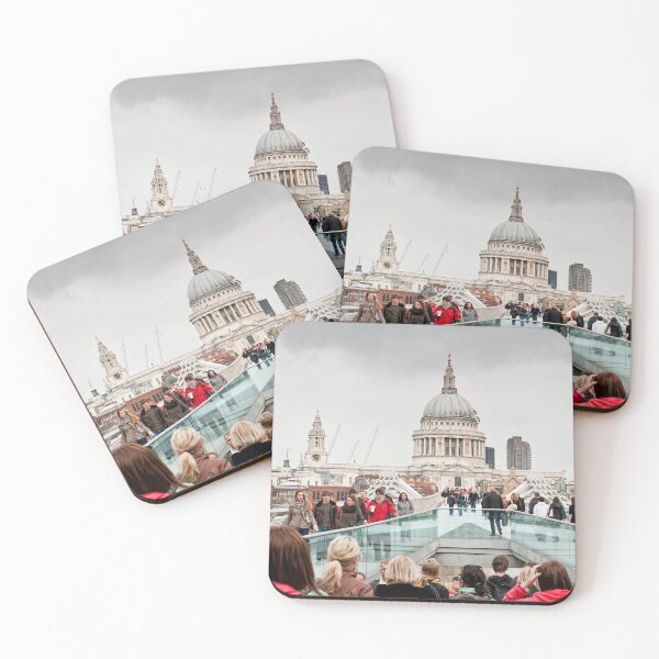 Item preview, St Paul's Cathedral from the Millennium Bridge, London designed and sold by AndrewJonesFoto.