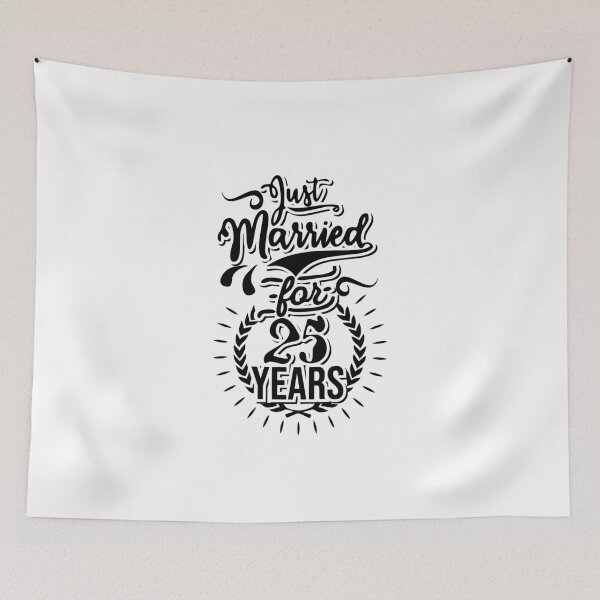 Item preview, 25 years - just married! designed and sold by Cutebutfunny.