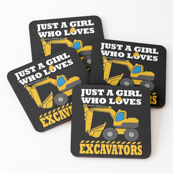 Item preview, Excavator Girls Excavator Gifts Kids Excavator designed and sold by DSWShirts.
