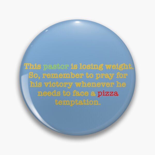 Item preview, This pastor is losing weight designed and sold by wildlittlefan.