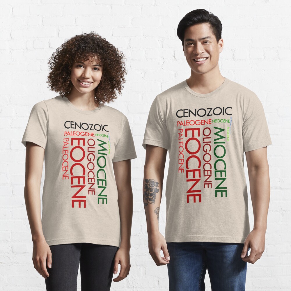 Cenozoic Eras, Ages and Epochs Essential T-Shirt