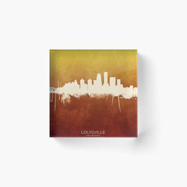 Item preview, Louisville Kentucky City Skyline designed and sold by ArtPrints.