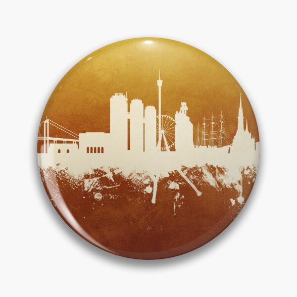 Item preview, Gothenburg Sweden Skyline designed and sold by ArtPrints.