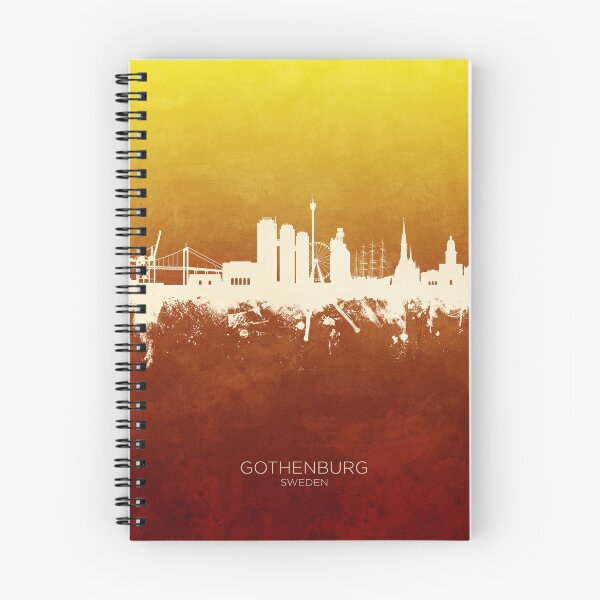 Item preview, Gothenburg Sweden Skyline designed and sold by ArtPrints.