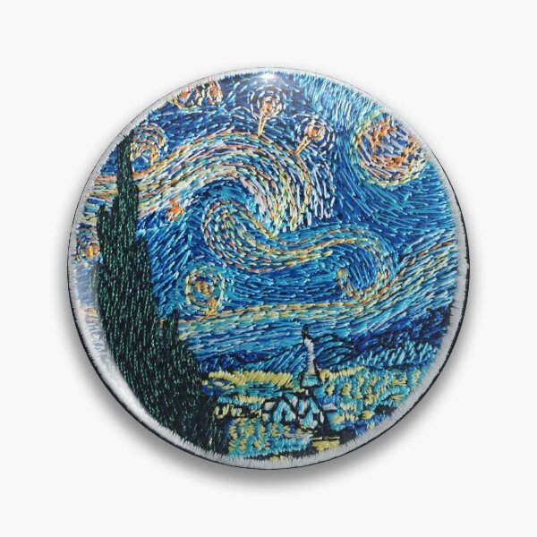 Item preview, Van Gogh Impressionist Sticker designed and sold by designolo.