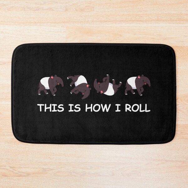 Item preview, This Is How I Roll Funny Tapir Shirt Women Men Tapir designed and sold by DSWShirts.