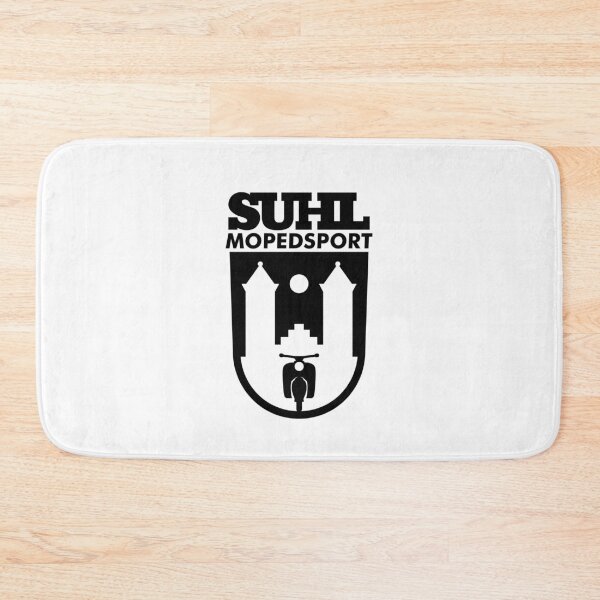 Item preview, Suhl Mopedsport Schwalbe Logo (black) designed and sold by VEB Ostladen.