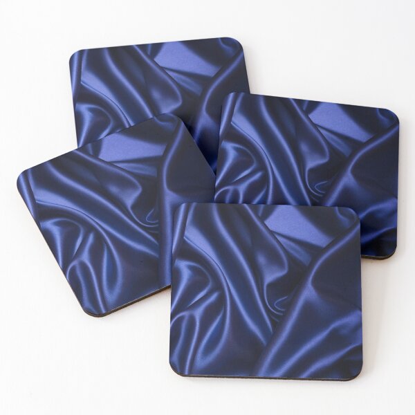 Item preview, Imitation dark blue fabrics designed and sold by philippe souvy.