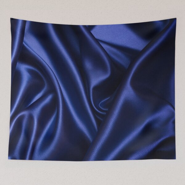 Item preview, Imitation dark blue fabrics designed and sold by philippe souvy.