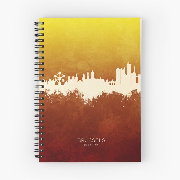 Item preview, Brussels Belgium Skyline designed and sold by ArtPrints.