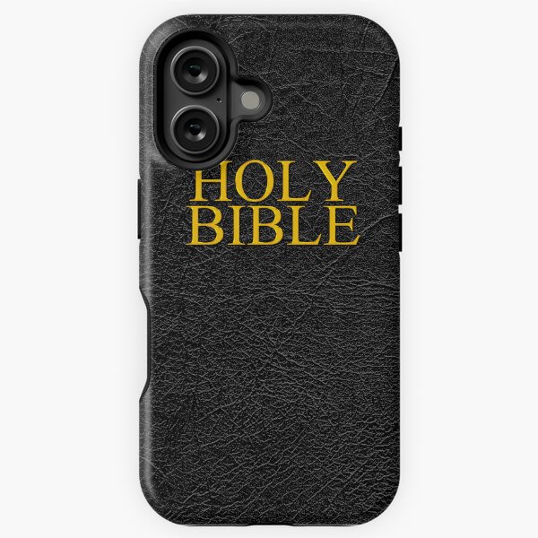 Vista previa del artículo con la obra «Estuche para iPhone de Holy Bible», diseñado y vendido por CreativoDesign.