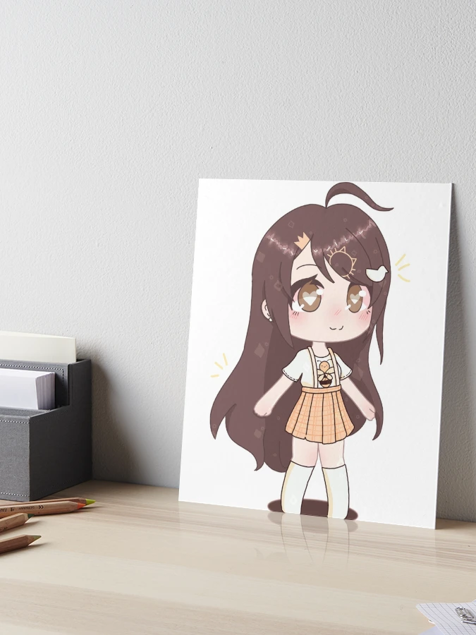 Oc In Gacha Life Art Board Print for Sale by Minisheldon