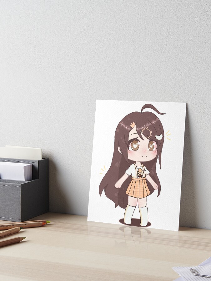 Cute Anime Girl - Gacha Edit Sticker for Sale by BambooBanana