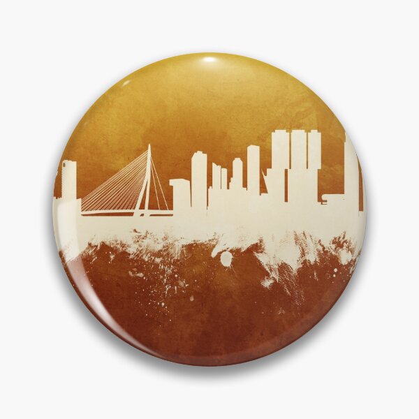 Artikelvorschau, Rotterdam The Netherlands Skyline entworfen und verkauft von ArtPrints.