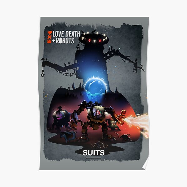 Love death & robots - Suits Poster