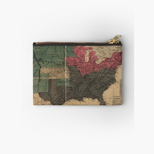 Item preview, Vintage Political Map of The United States (1856) designed and sold by BravuraMedia.