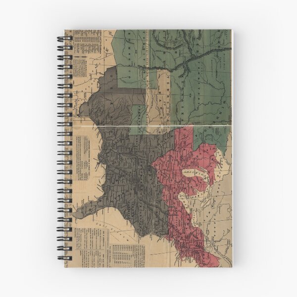 Item preview, Vintage Political Map of The United States (1856) designed and sold by BravuraMedia.