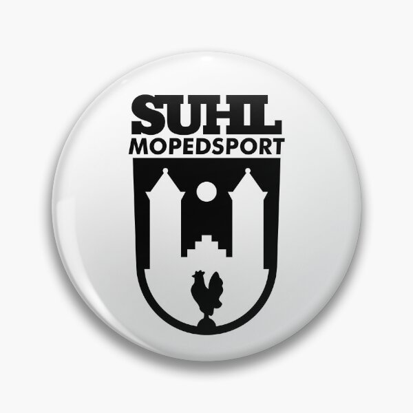 Item preview, Suhl Mopedsport Hahn Logo (black) designed and sold by VEB Ostladen.