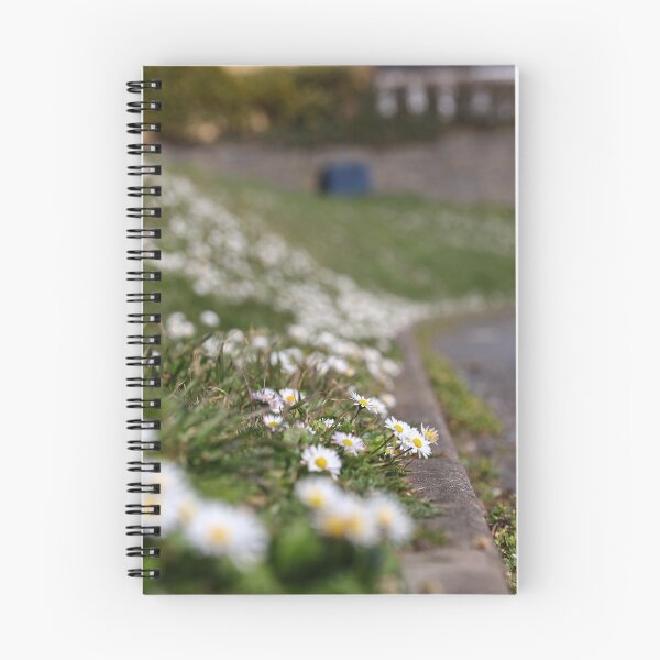 Item preview, Daisies on a roadside verge designed and sold by GreyFeatherPhot.