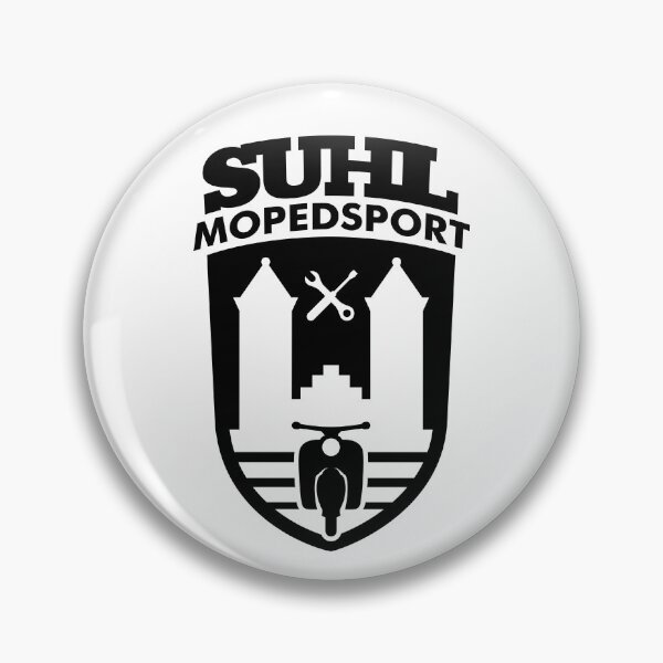 Item preview, Suhl Mopedsport Schwalbe Logo 2 (black) designed and sold by VEB Ostladen.