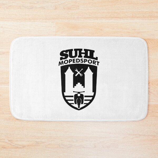 Item preview, Suhl Mopedsport Schwalbe Logo 2 (black) designed and sold by VEB Ostladen.