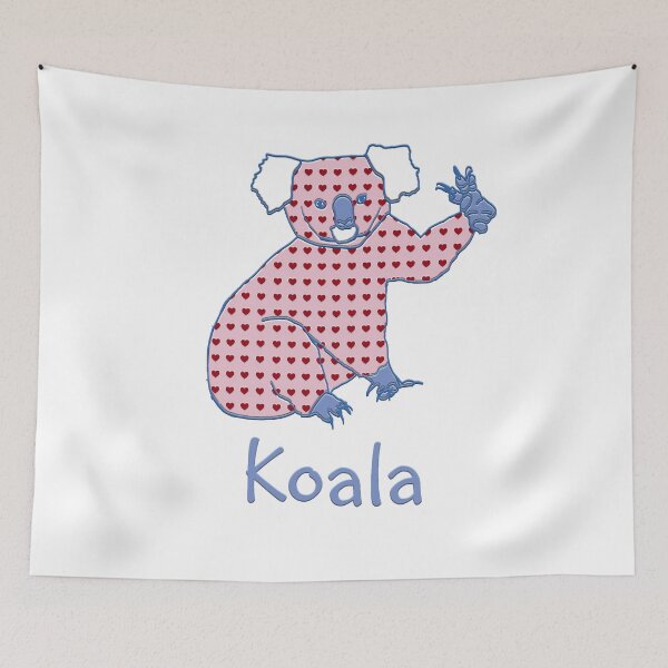 Item preview, Koala (Phascolarctos cinereus) by Chrissy Wild designed and sold by ChrissyWild.