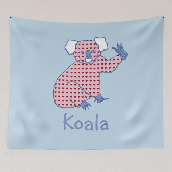 Item preview, Koala (Phascolarctos cinereus) by Chrissy Wild designed and sold by ChrissyWild.