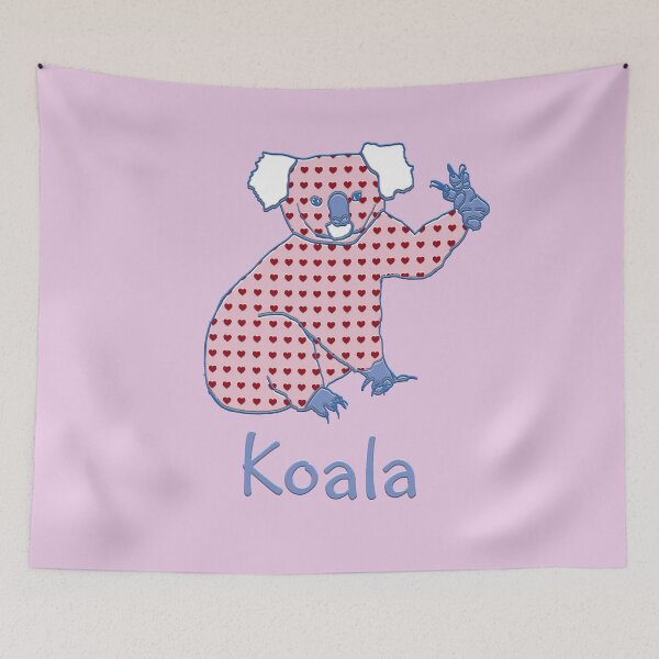 Item preview, Koala (Phascolarctos cinereus) by Chrissy Wild designed and sold by ChrissyWild.