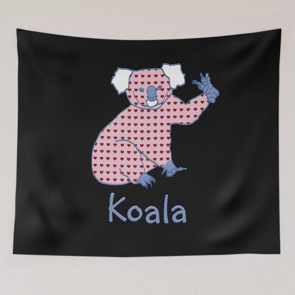 Item preview, Koala (Phascolarctos cinereus) by Chrissy Wild designed and sold by ChrissyWild.
