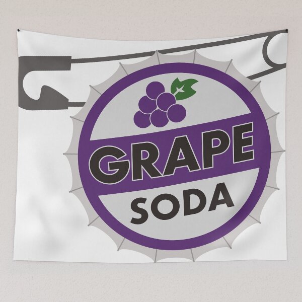 Item preview, Up - Grape Soda Badge designed and sold by andmoore.