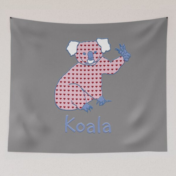 Item preview, Koala (Phascolarctos cinereus) by Chrissy Wild designed and sold by ChrissyWild.