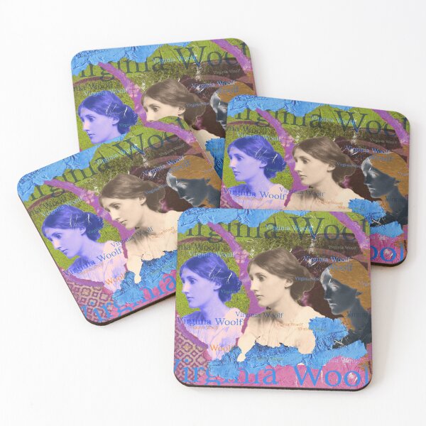 Item preview, Virginia Woolf portrait, famous writer designed and sold by Mauswohn.