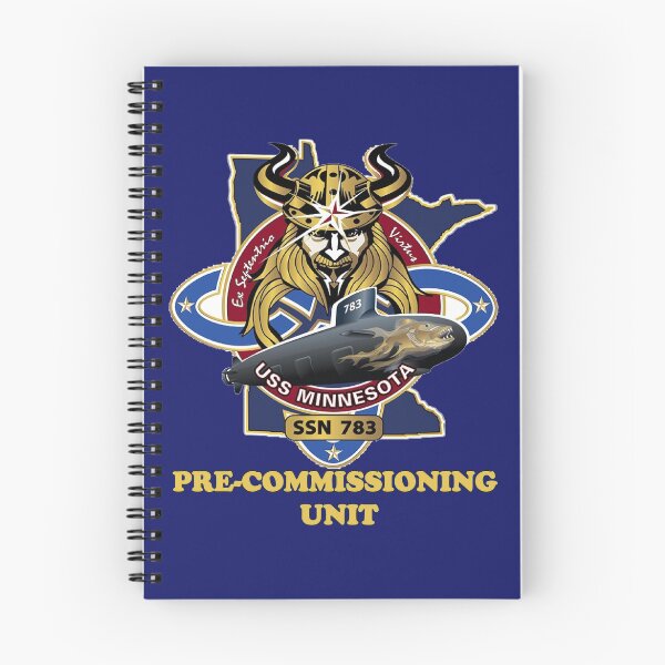 Item preview, SSN-783  Pre-commissioning Unit Crest for Dark Colors designed and sold by Nikki SpaceStuffPlus.
