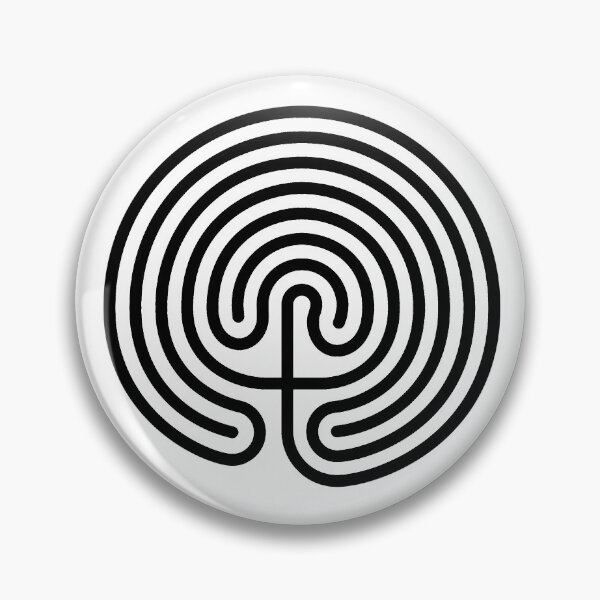 Item preview, Cretan Labyrinth designed and sold by wiccked.
