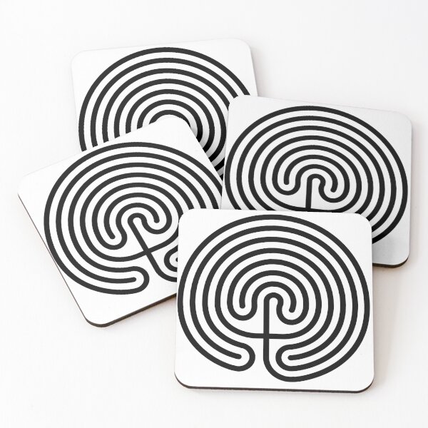 Item preview, Cretan Labyrinth designed and sold by wiccked.