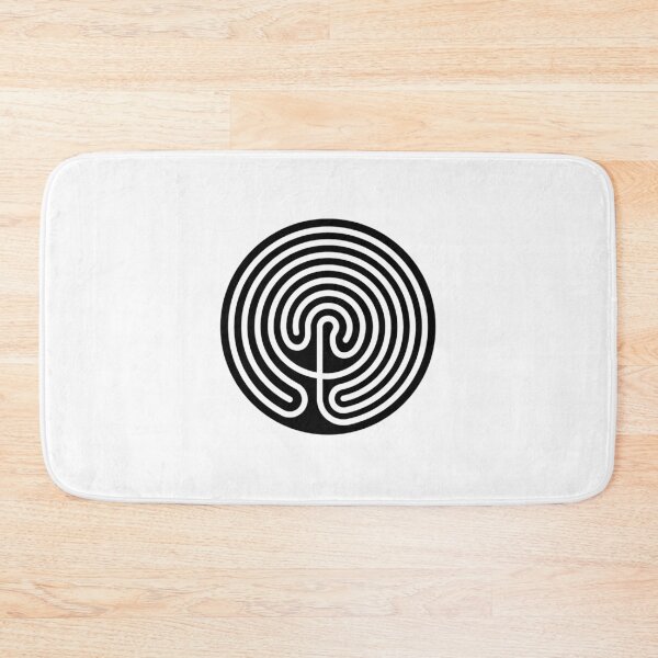 Item preview, Reverse Cretan Labyrinth designed and sold by wiccked.