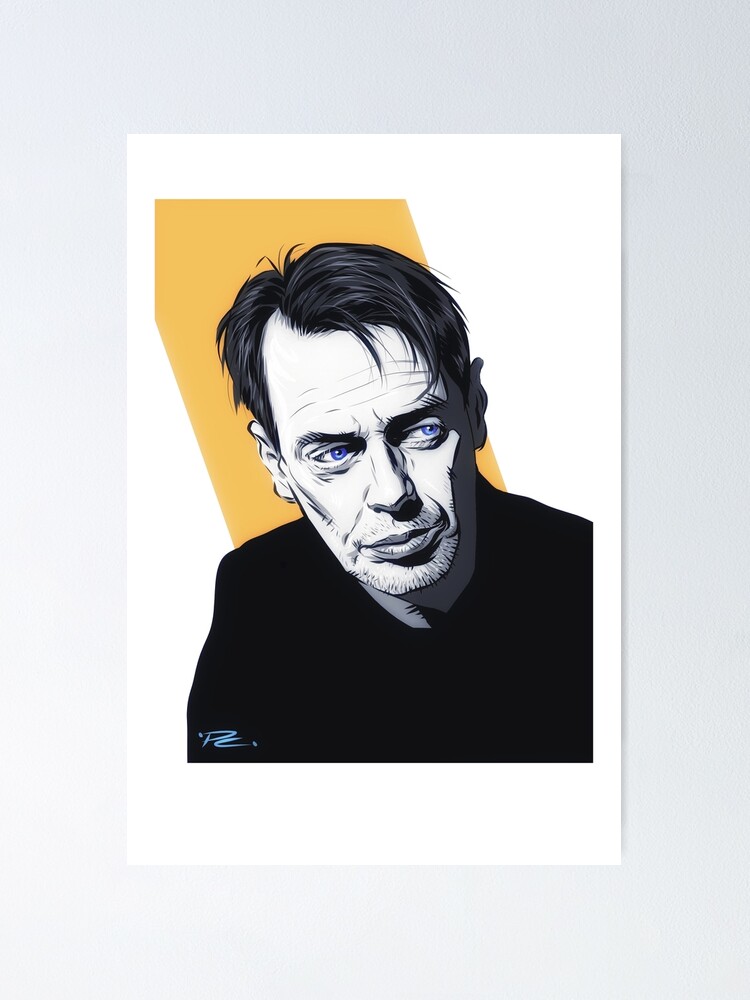 Steve Buscemi An illustration by Paul Cemmick Poster