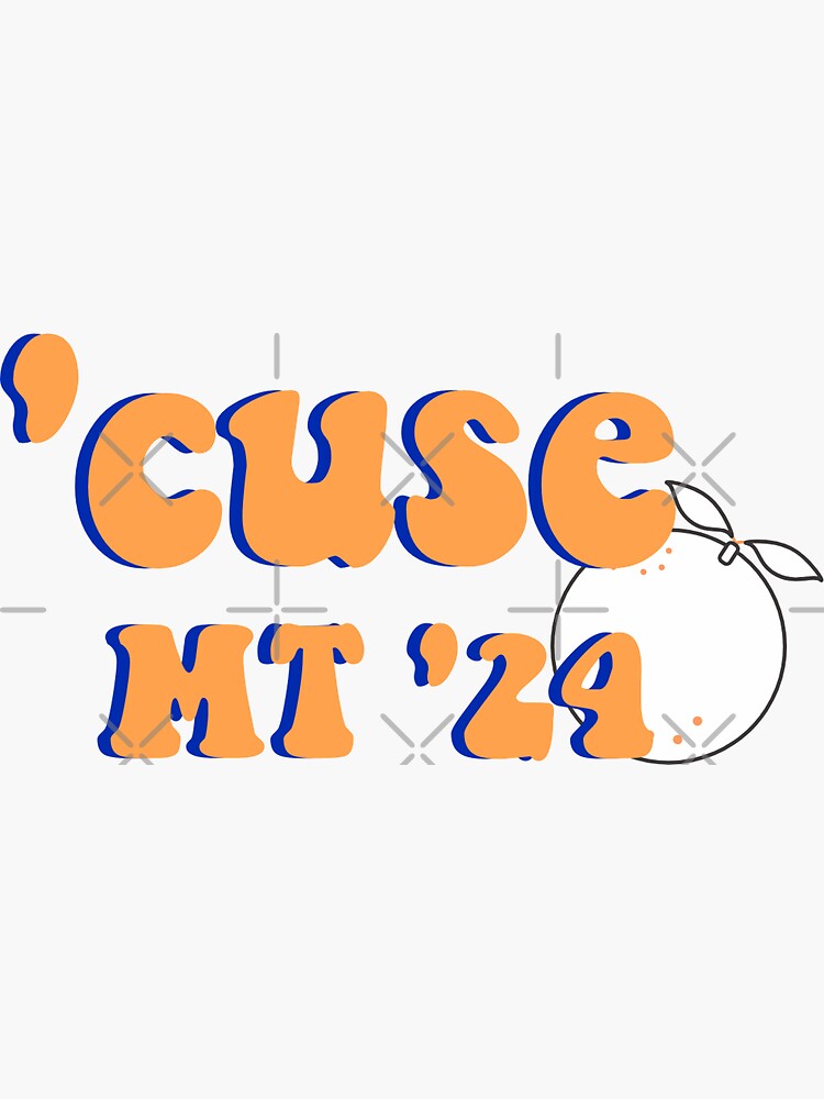 "Syracuse Musical Theatre 2024" Sticker for Sale by kristinalenk