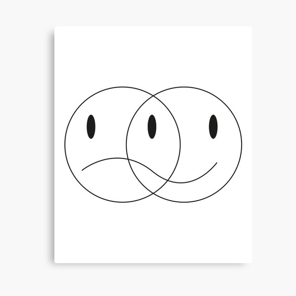 Lienzos Sad Face Tumblr Redbubble