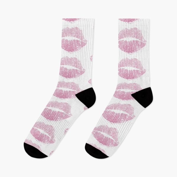 Item preview, Pink glittering lips designed and sold by savanamms6.