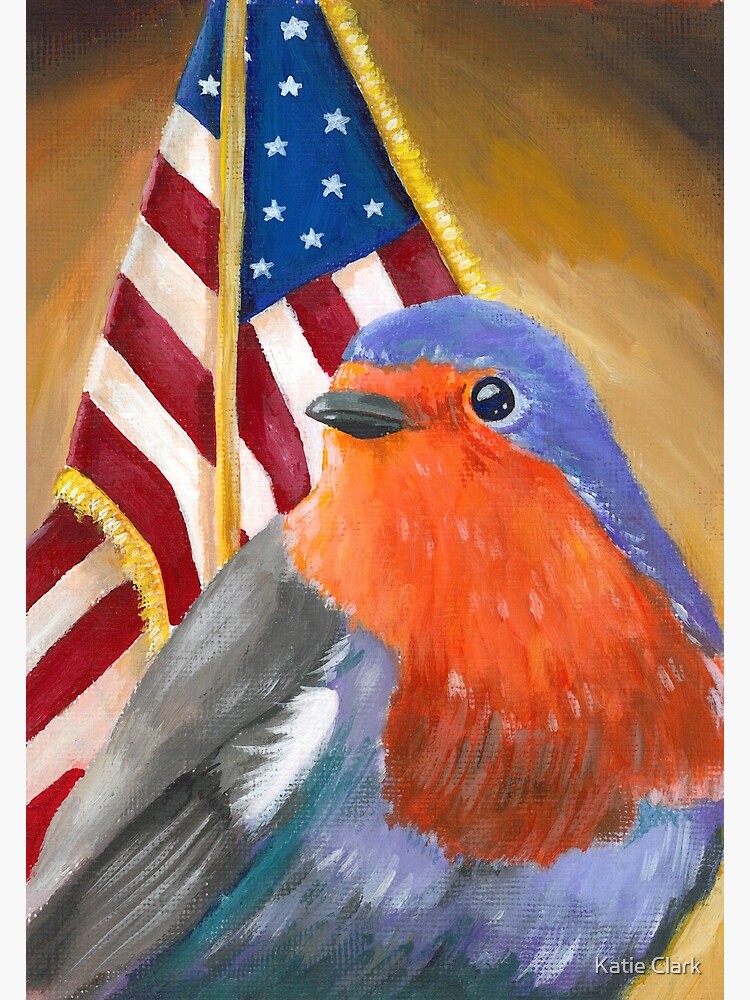 Bird for President! Birdie Sanders by KatieClarkArt