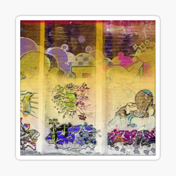 "Graffiti " Sticker by Dorcas89 Redbubble