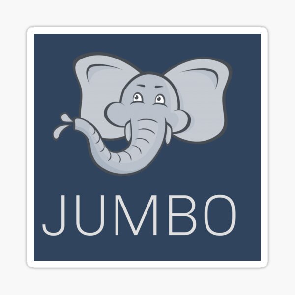 Jumbo Elephant Stickers for Sale | Redbubble Jumbo Elephant Stickers for Sale | Redbubble