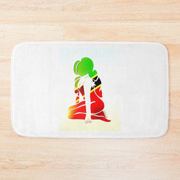 Item preview, Custom Stencil Woman (St. Kitts) designed and sold by kash2dawizzle.